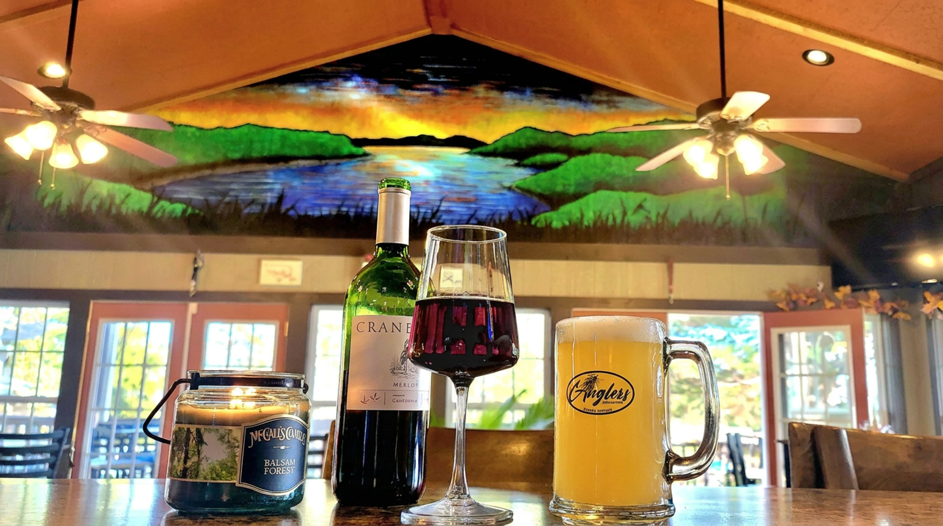 Cold drinks, warm atmosphere