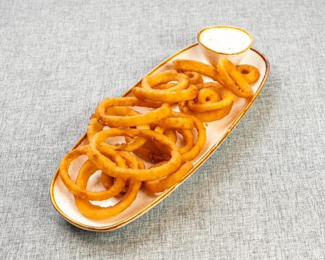 Onion Rings Basket.