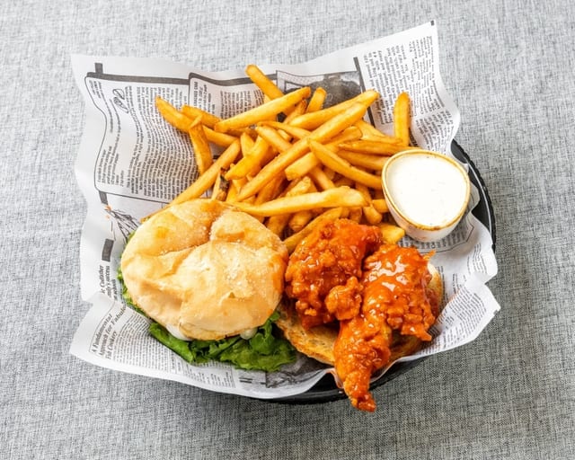 Hot Buffalo Chicken Sandwich.