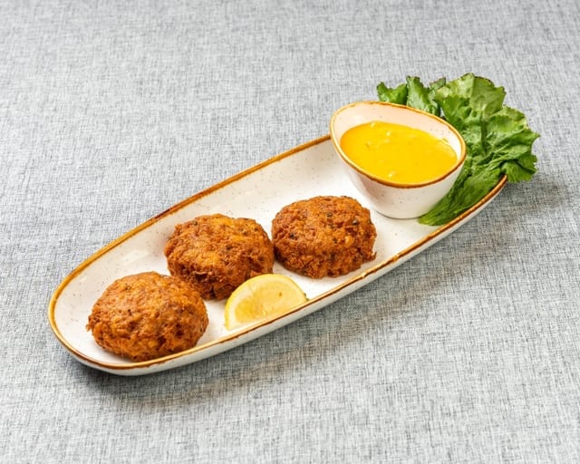 Crab Cakes.