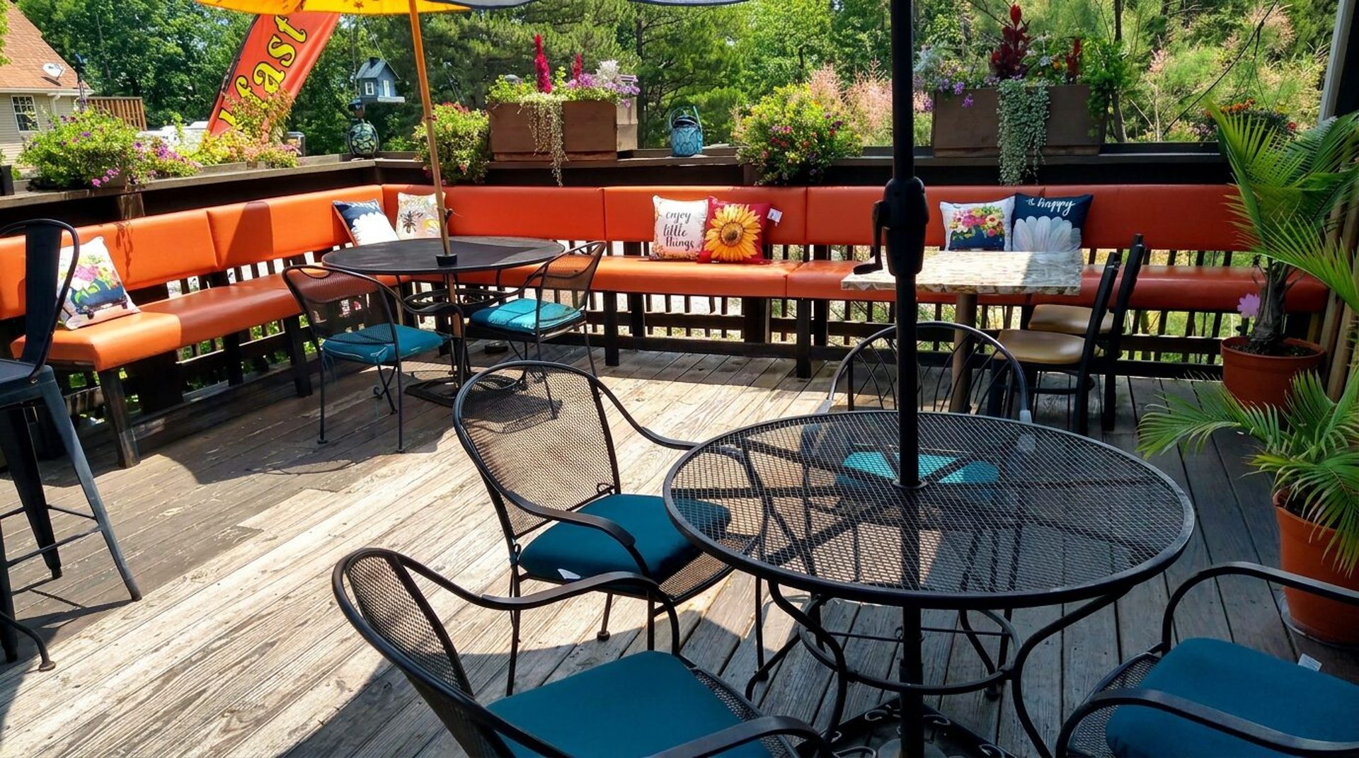 Live music on the deck